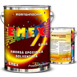 Pachet grund epoxidic amorsare solventat “emex” - bid. 16 kg + intaritor - bid. 4 kg
