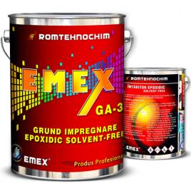Pachet grund epoxidic impregnare solvent-free “emex” - bid. 20 kg + intaritor - bid. 10 kg