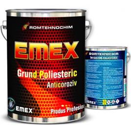 Pachet grund poliesteric anticoroziv “emex” - galben - bid. 20 kg + intaritor - bid. 3 kg