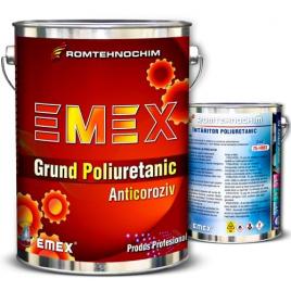 Pachet grund poliuretanic anticoroziv “emex” - rosu - bid. 20 kg + intaritor - bid. 3 kg