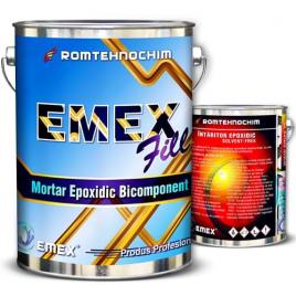 Pachet mortar epoxidic “emex fill” - gri - bid. 10 kg + intaritor - bid. 1 kg