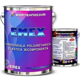 Pachet pardoseala poliuretanica elastica “emex” - galben - bid. 20 kg + intaritor - bid. 3.60 kg