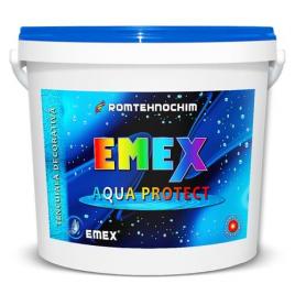 Tencuiala decorativa “emex aqua protect” - alb - bid. 25 kg