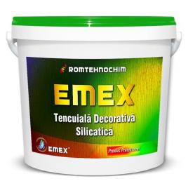 Tencuiala decorativa silicatica “emex” - bej pastel - bid. 25 kg