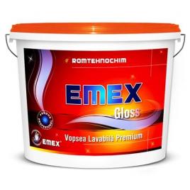 Vopsea lavabila lucioasa “emex gloss” - vernil pastel - bid. 15 l