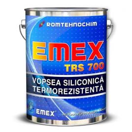 Vopsea siliconica termorezistenta “emex trs 700” - argintiu - bid. 20 kg
