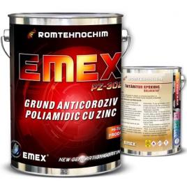 Pachet grund cu zinc epoxy-poliamidic “emex pz-302” - gri - bid. 30 kg + bid. 2.10 kg intaritor
