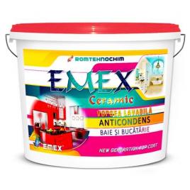 Vopsea lavabila anticondens “emex ceramic” - galben pastel - bid. 7 l
