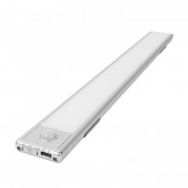 Iluminator led cu senzor de miscare - alimentat cu baterie, magnetic - 40 cm