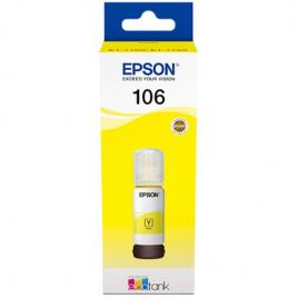 Epson 106 ecotank yellow ink bottle