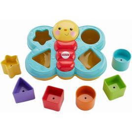 Jucarie cu activitati fluturas cu forme fisher price