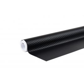 Folie fibra de carbon neagra 30cm x 150cm