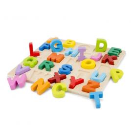 Puzzle alfabet litere mari