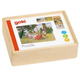 Puzzle cuburi povestile copilariei 20 piese