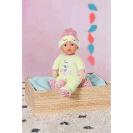 Bebelus cu hainute verzi baby born 30 cm