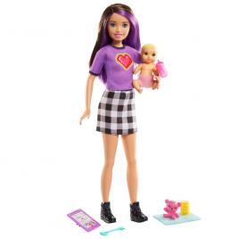 Papusa satena barbie skipper first jobs - babysitter