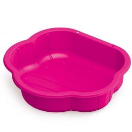 Cutie pentru nisip roz 20x88x78,5 cm - dolu