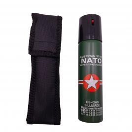 Spray cu piper ideallstore®, military defense, dispersant, auto-aparare, 90 ml, verde