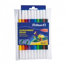 Set carioci pelikan duo, c407, blister, 10 buc/set