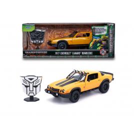 Masinuta metalica bumblebee chevrolet camaro 1:24 jada transformers