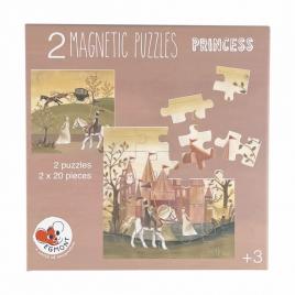 Set 2 puzzle magnetice printese egmont toys 40 piese