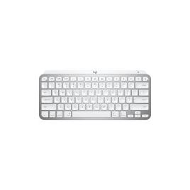 Logitech mx keys mini for mac bluetooth illuminated keyboard - pale grey - us