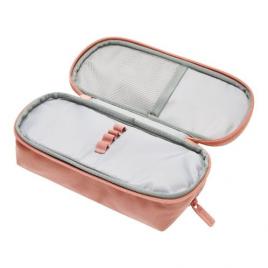 Necessaire quattro twill, culoare roz pudrat