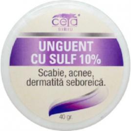 Unguent cu sulf (10%) 40gr ceta