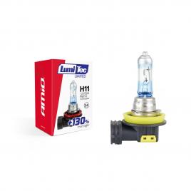 Bec halogen h11 12v 55w lumitec limited + 130%