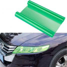 Folie protectie faruri / stopuri auto - verde (pret/m liniar) - 054