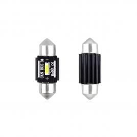 Set becuri auto cu led canbus sofit compatibil c5w 1 smd 31mm alb 12/24v, destinat competitiilor auto sau off-road