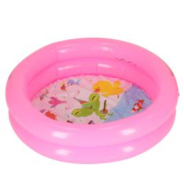 Piscina gonflabila pentru copii, model mini, culoare roz, diametru 61 cm