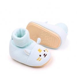 Botosei bleu cu ciorapel - kitty (marime disponibila: 3-6 luni (marimea 18