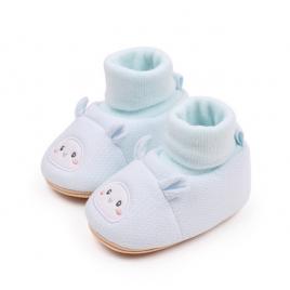 Botosei bleu cu ciorapel - pisi (marime disponibila: 3-6 luni (marimea 18