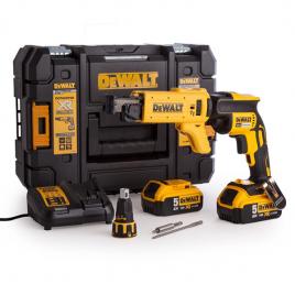 Masina de insurubat cu banda 18v 5.0ah dewalt dcf620p2k