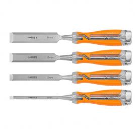 Set dalti 4 buc. 6-24mm maner bicomponent neo tools 37-900