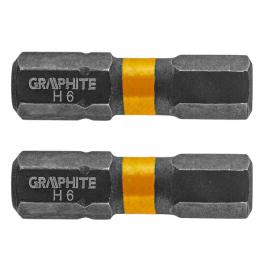 Set biti de impact hex6x25mm 1/4