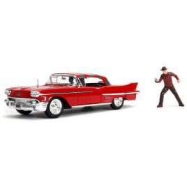 Macheta metalica freddy krueger 1958 cadillac model 62 scara 1:24