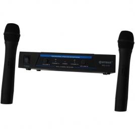 Set 2 microfoane wireless wvngr nc-210, cu receptor si vhf dual-channel