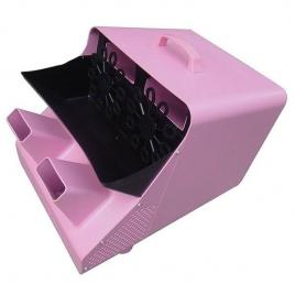 Masina de facut baloane de sapun cu telecomanda wireless pink bubble machine