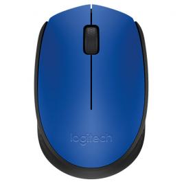 Mouse wireless logitech m171, albastru