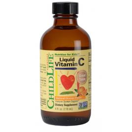 Sirop vitamin c 250mg (copii) 118ml (gust portocale) secom