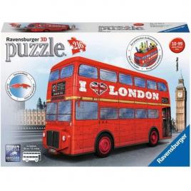 Puzzle 3d autobuz londra ravensburger 216 piese