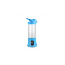 Mini blender juice qllipin, portabil, 380ml, gonga® albastru