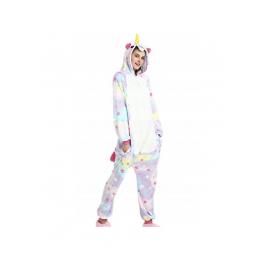 Pijama intreaga pentru adulti, gonga® m roz/transparent