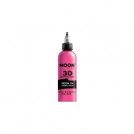 Colorant uv neon 3d,125 ml, gonga® roz