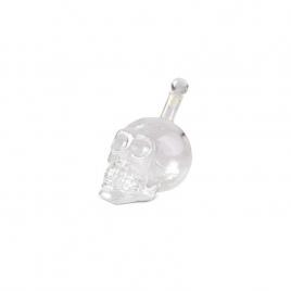 Decantor din sticla in forma de craniu, gonga® transparent 650 ml