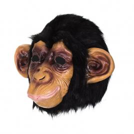 Masca din latex model cimpanzeu, gonga® negru