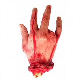 Mana artificiala horror, fara un deget, halloween, gonga® rosu