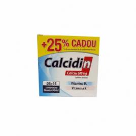 Calcidin 56cpr+14cpr gratis